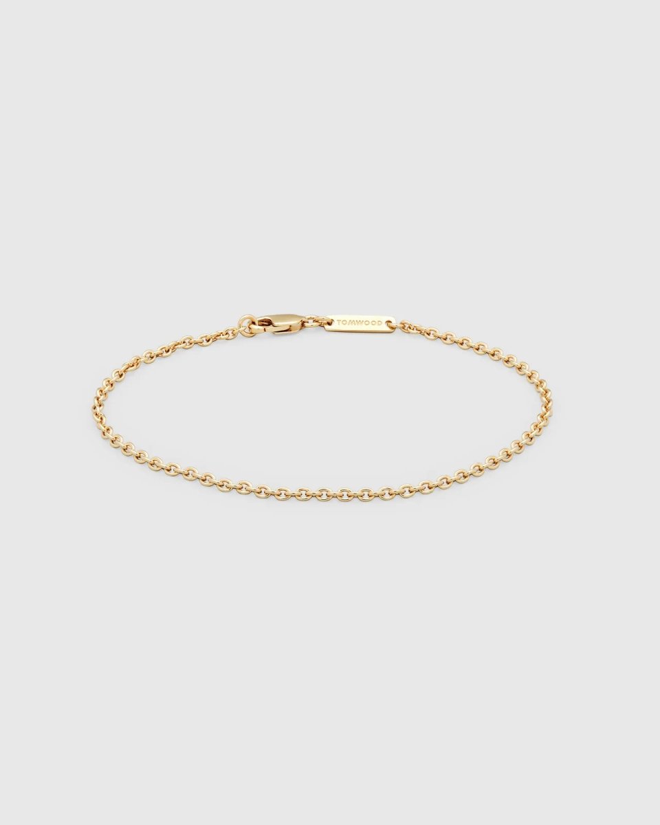画像1: TOMWOOD   Ada Bracelet Super Slim Gold (1)