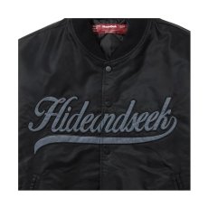 画像3: HideandSeek  Nylon Varsity Jacket (3)