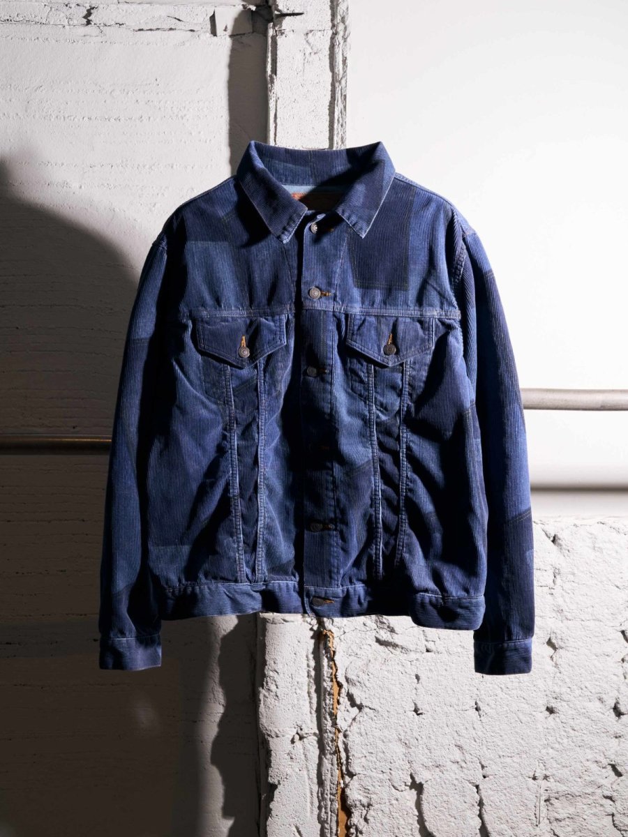 画像1: MASSES  CORDUROY TRUCKER JKT PW (1)