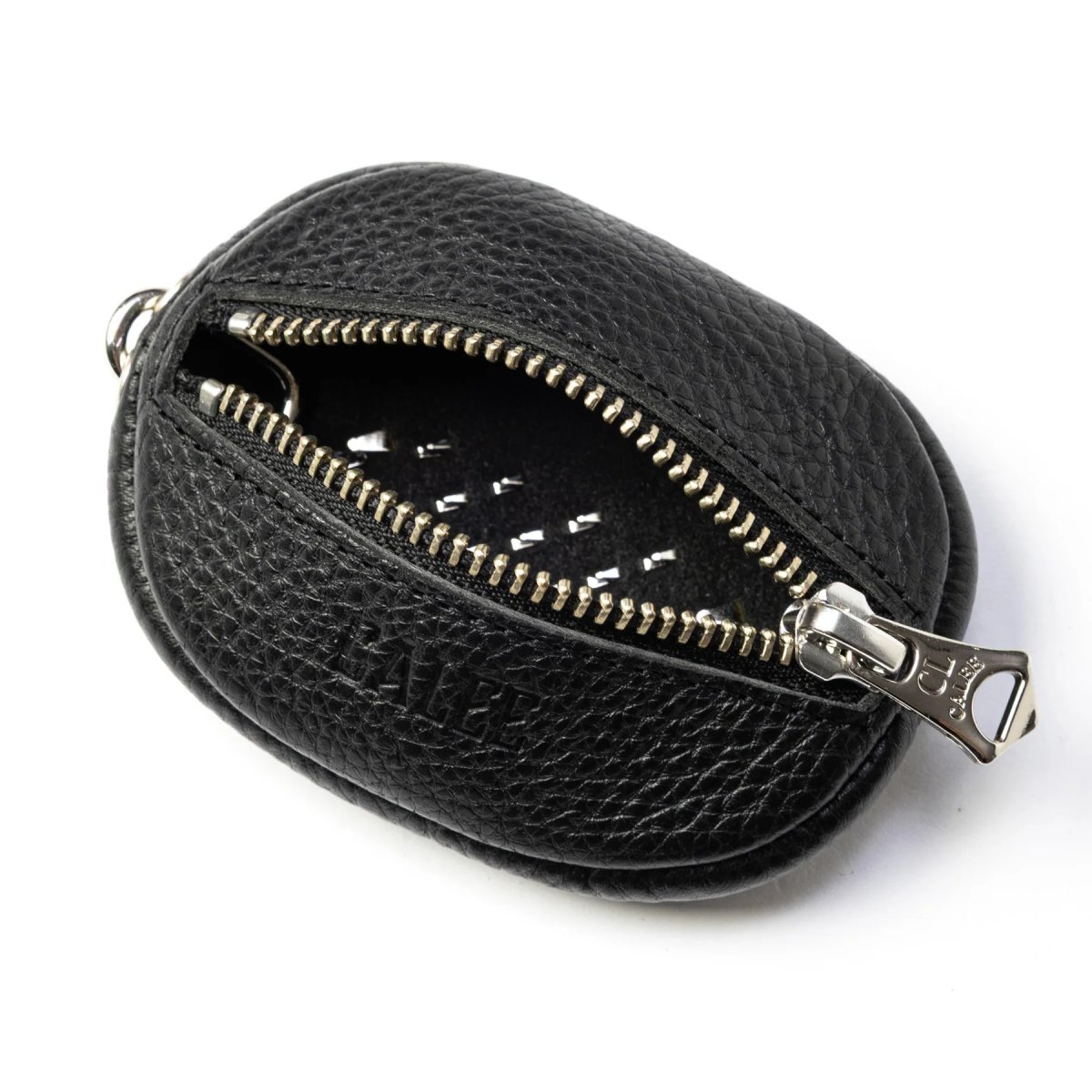 画像7: CALEE  STUDS LEATHER ZIP COIN CASE (7)