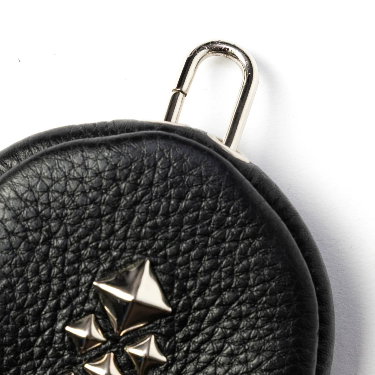 画像5: CALEE  STUDS LEATHER ZIP COIN CASE (5)