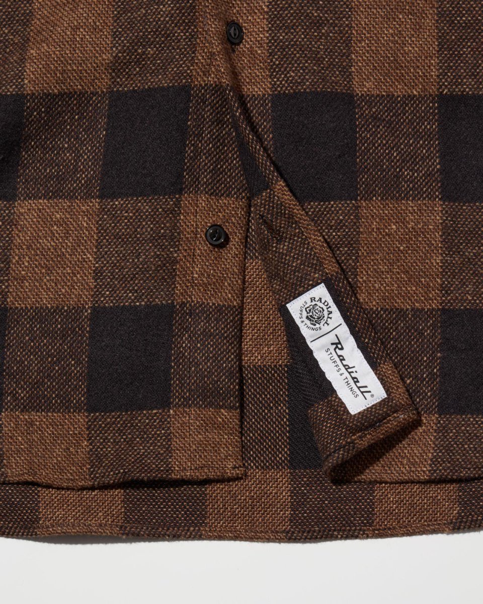 画像13: RADIALL  FISHER - REGULAR COLLARED SHIRT L/S (13)