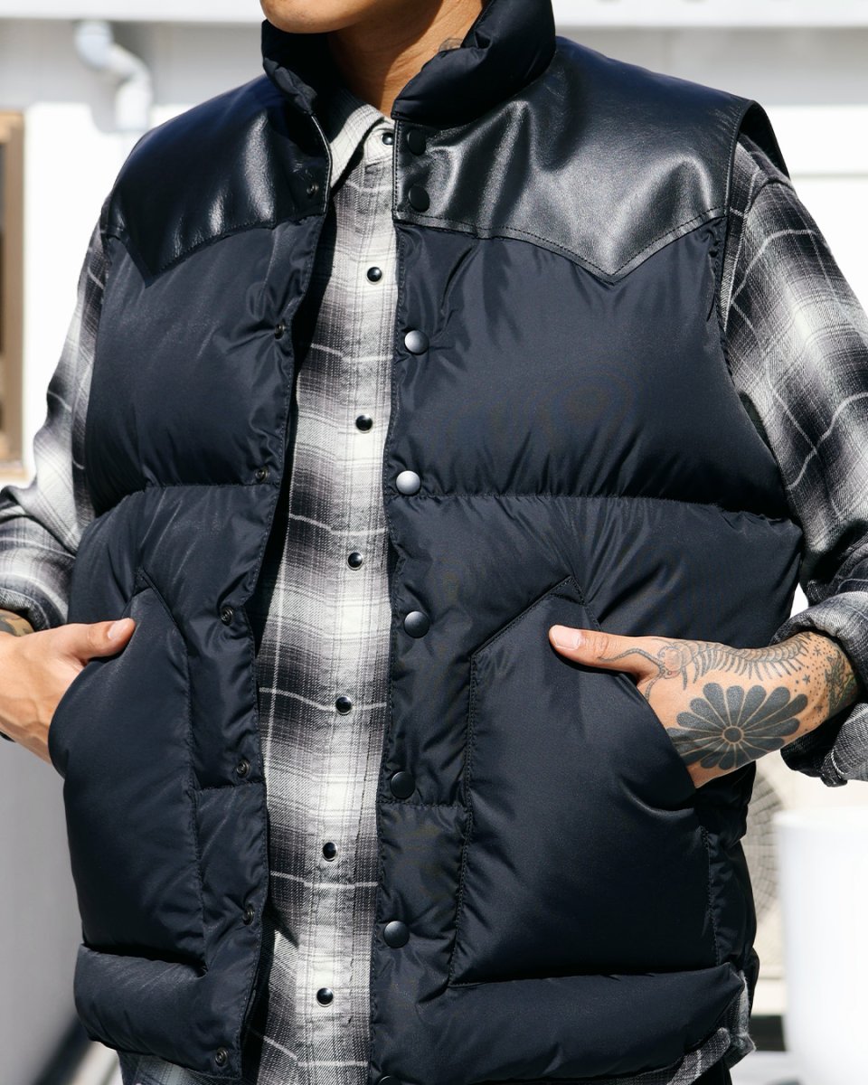 画像12: MINEDENIM  Down Vest by Rocky Mountain Featherbed (12)