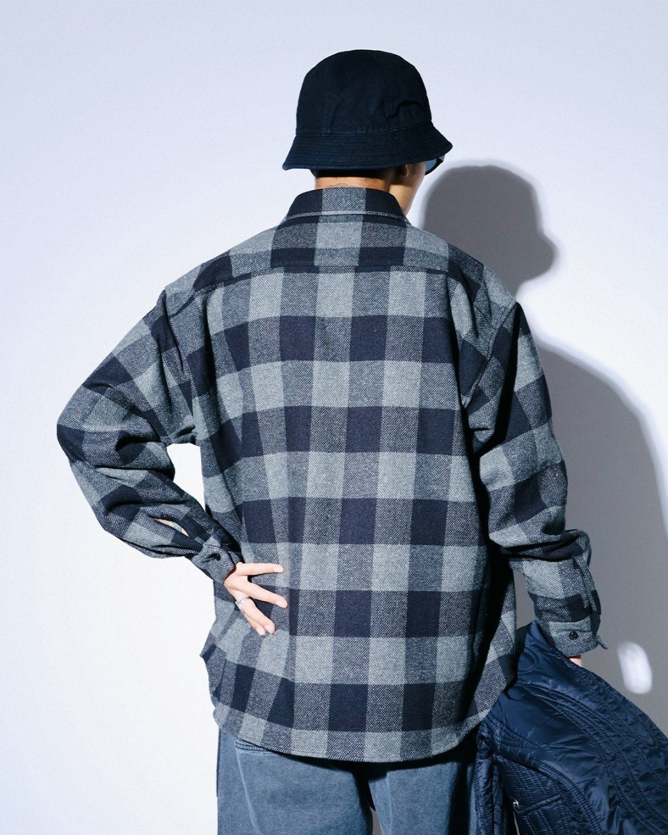 画像6: RADIALL  FISHER - REGULAR COLLARED SHIRT L/S (6)