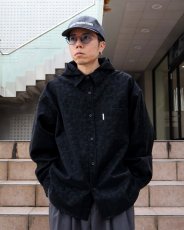 画像3: COOTIE PRODUCTIONS   Faux Leather Hooded Shirt (3)