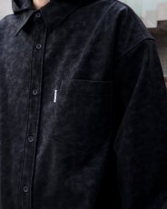 画像4: COOTIE PRODUCTIONS   Faux Leather Hooded Shirt (4)