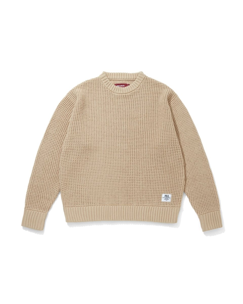 画像2: HideandSeek  Heavy Waffle Knit Sweater(26aw) (2)