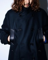 画像4: nonnative  MARINER COAT WOOL DOUBLE MELTON WITH WINDSTOPPER® (4)