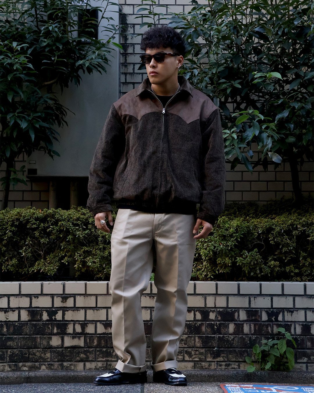 【CALEE】 CORDUROY WESTERN JACKET