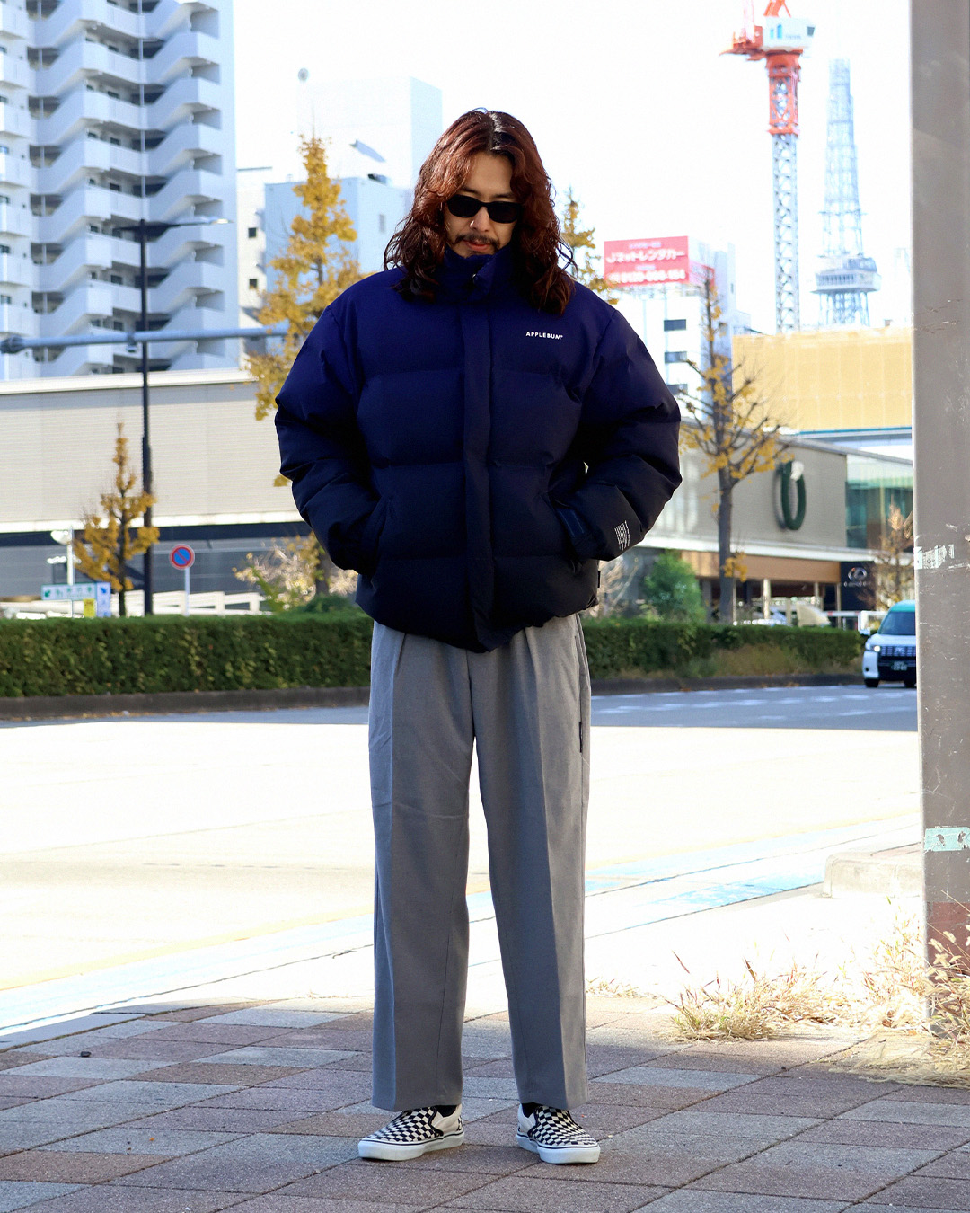 【APPLEBUM】 Gradation Puff Jacket