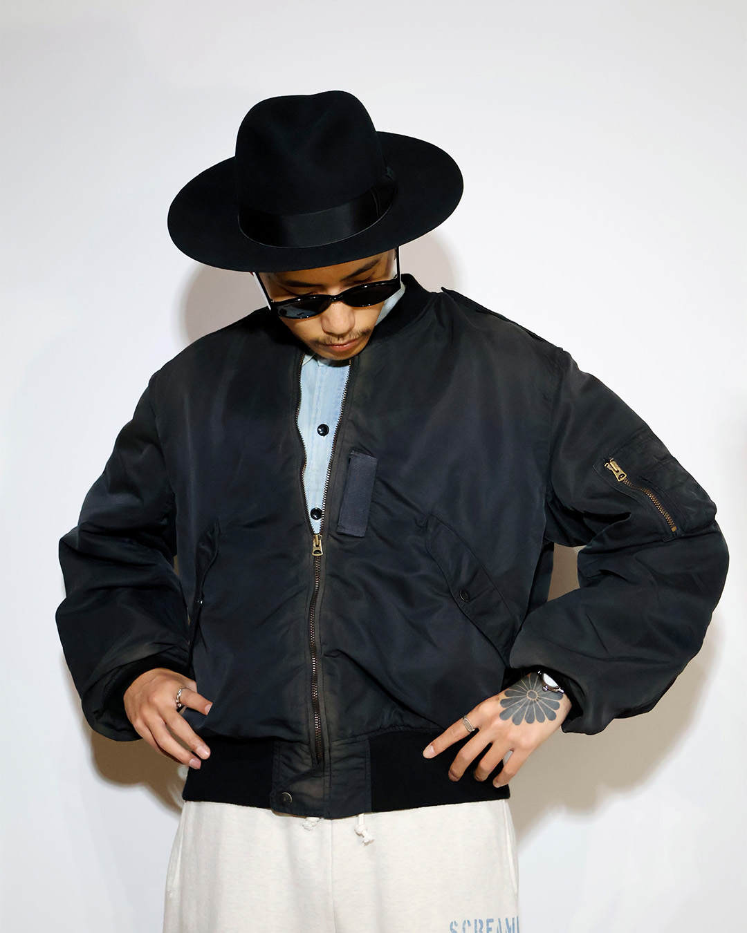 【BOW WOW】 L-2B FLIGHT JACKET AGED