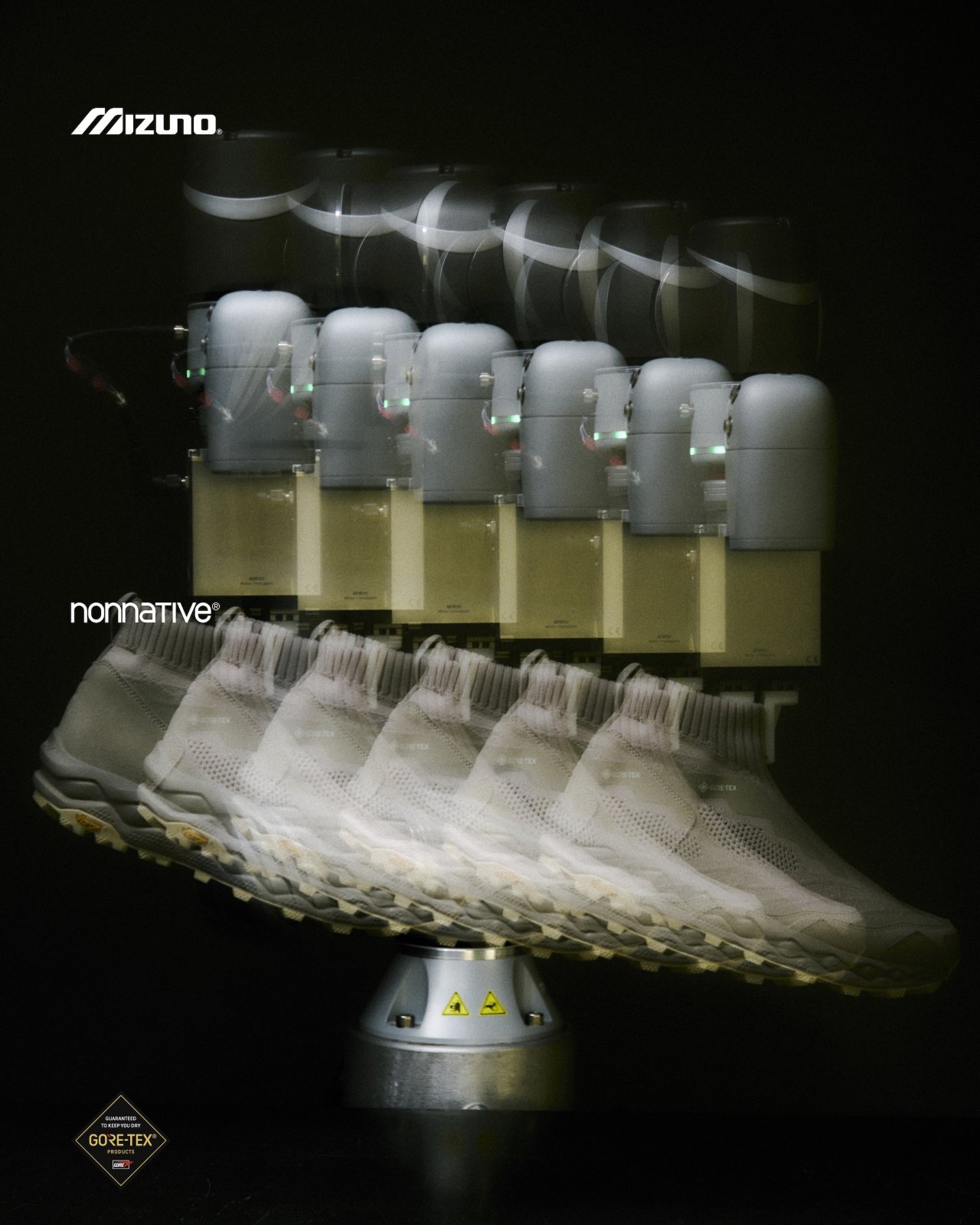 【Mizuno × nonnative】WAVE MUJIN LS MID GTX