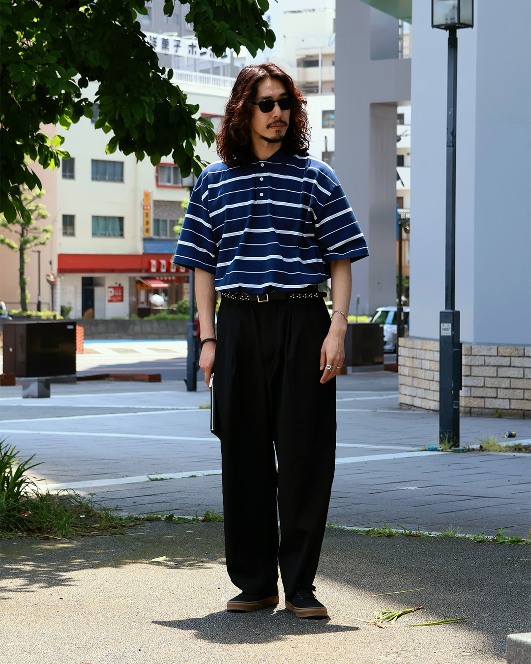 【COOTIE PRODUCTIONS】 Moss Stitch Border S/S Polo
