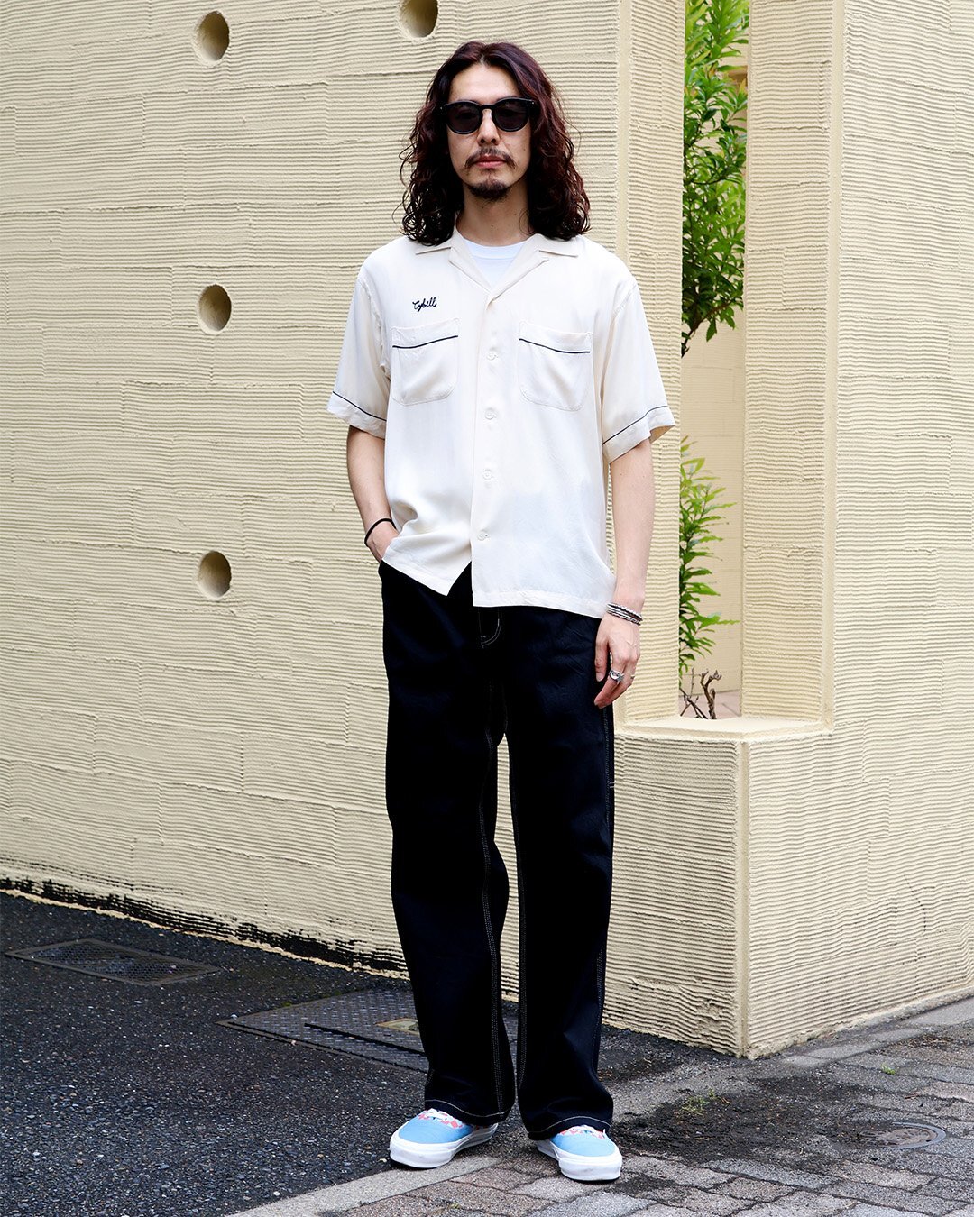 【MINEDENIM】 B.H.All Stars Rayon Bowling SH