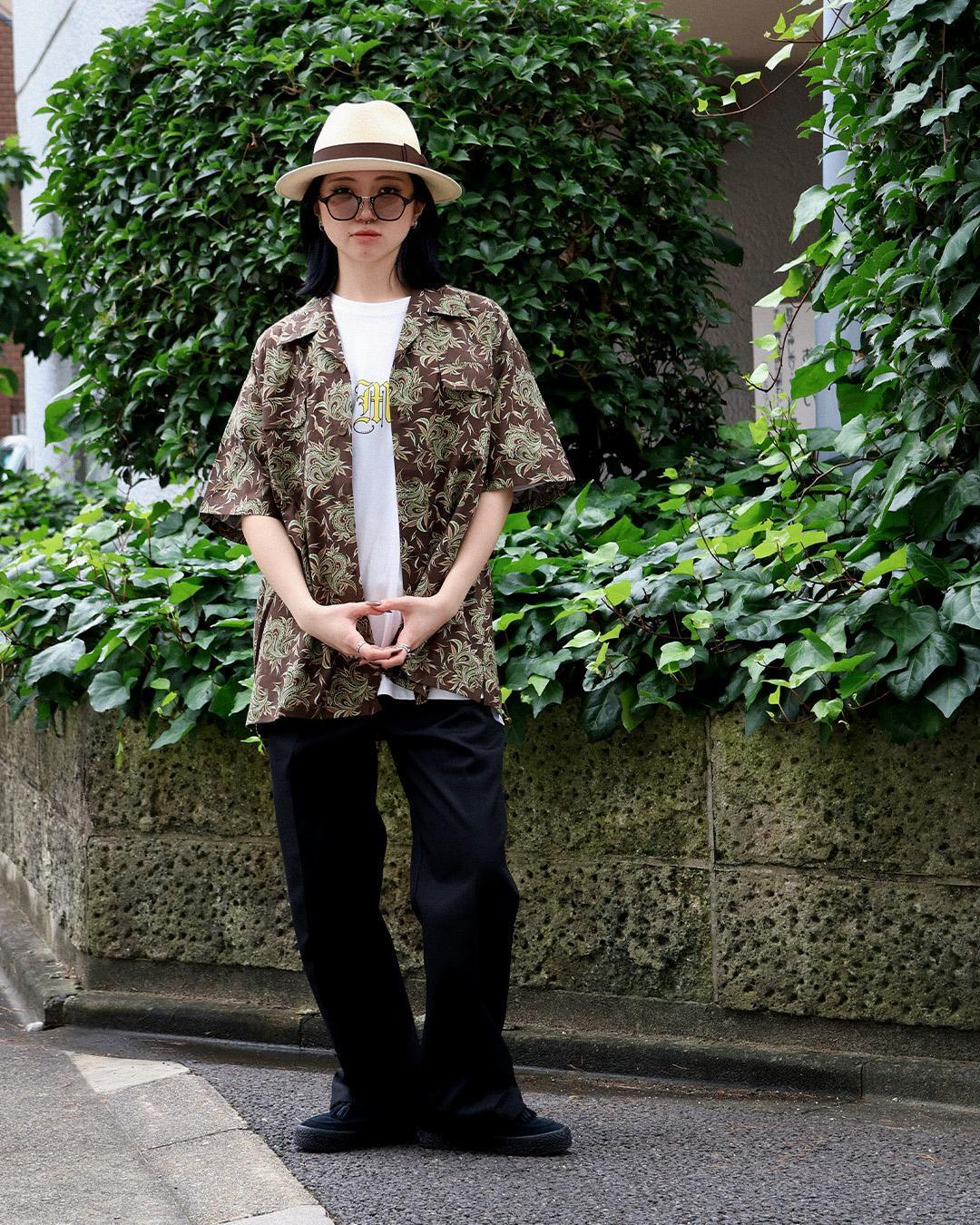 【exodus brand】 BUDS PAISLEY HAWAIIAN SHIRT