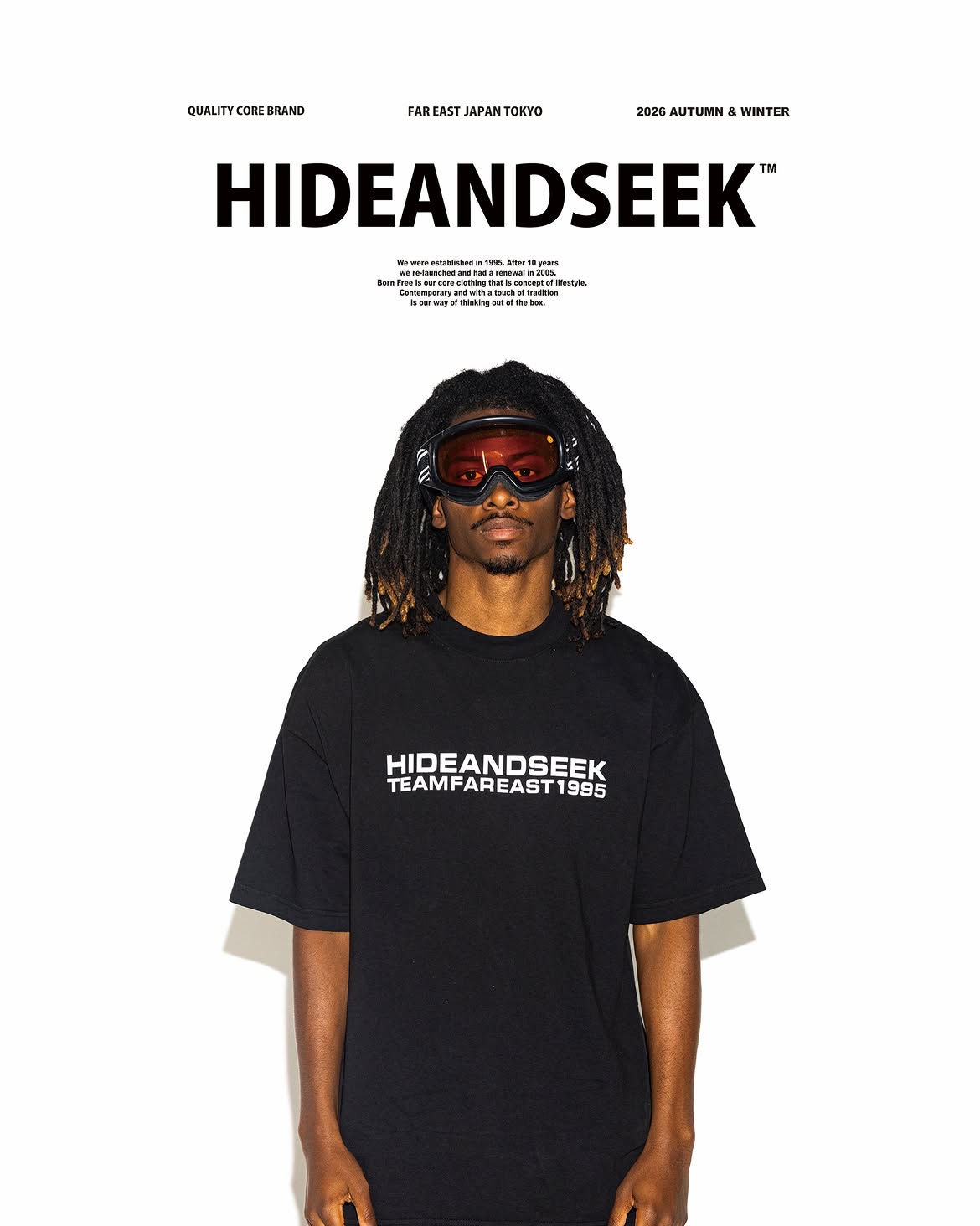 HIDE AND SEEK 2026 AUTUMN/WINTER COLLECTION スタート 2026/7/18