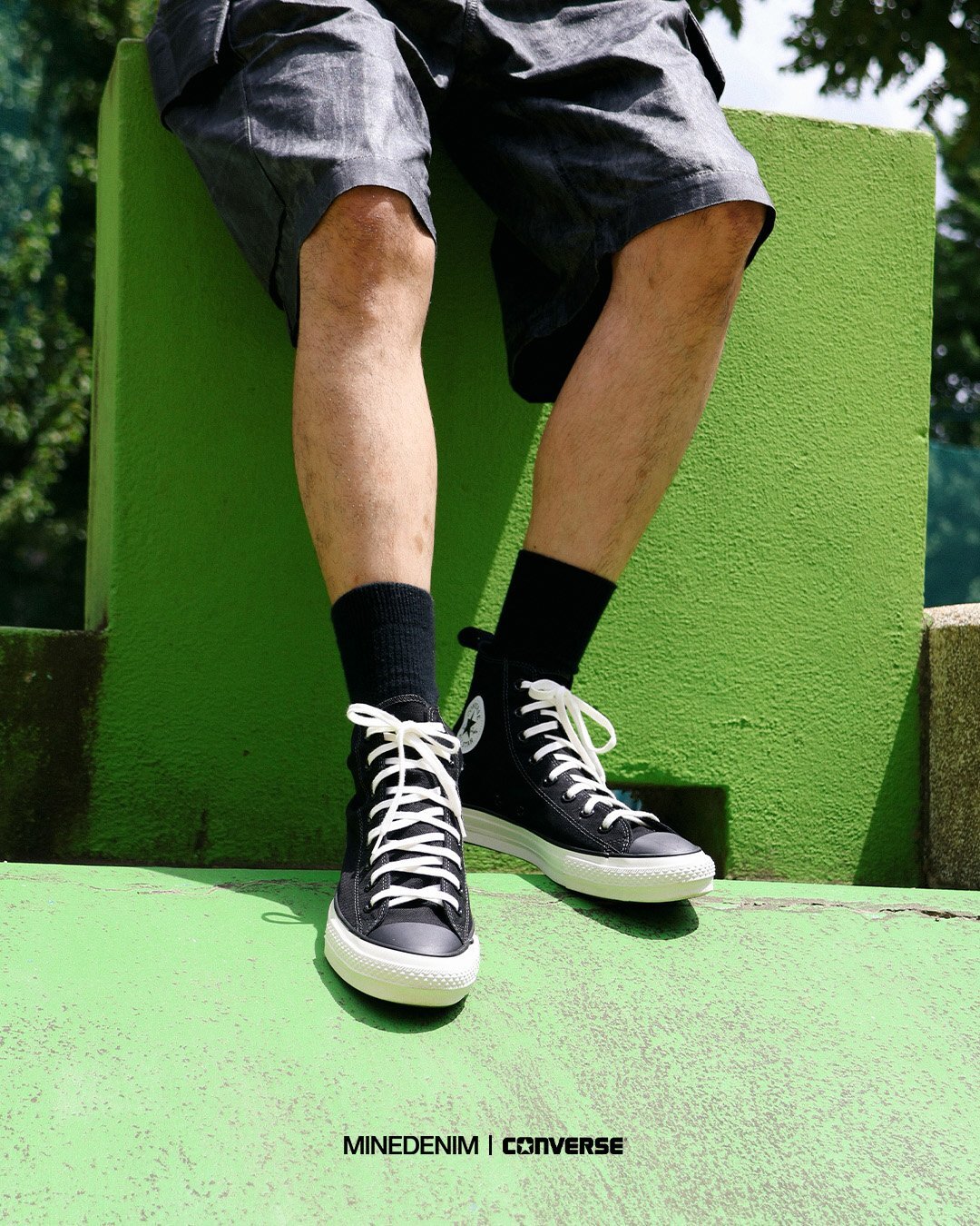 【MINEDENIM】 10周年企画 "CONVERSE×MINEDENIM ALL STAR J HI / MD 10"