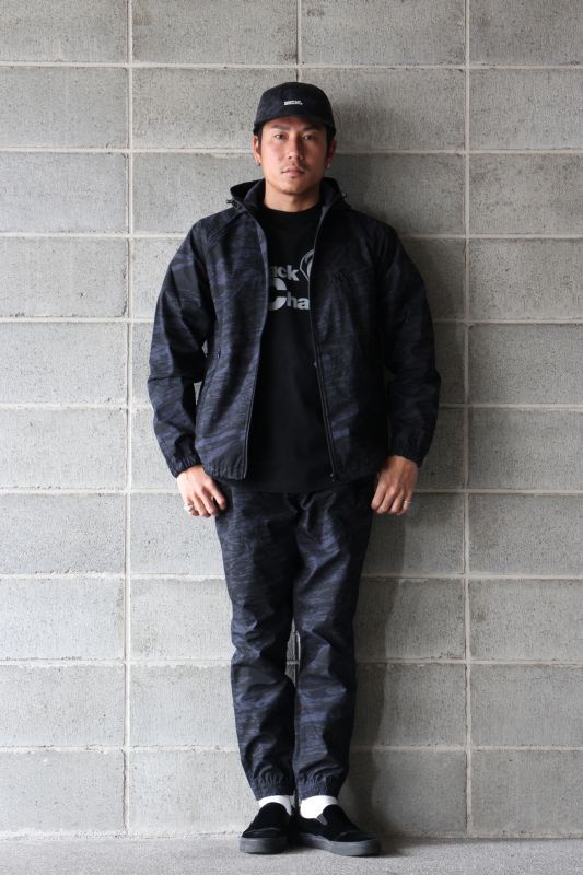 Back Channel GHOSTLION CAMO CORDURA HOODED JACKET (NAVY) 2318000