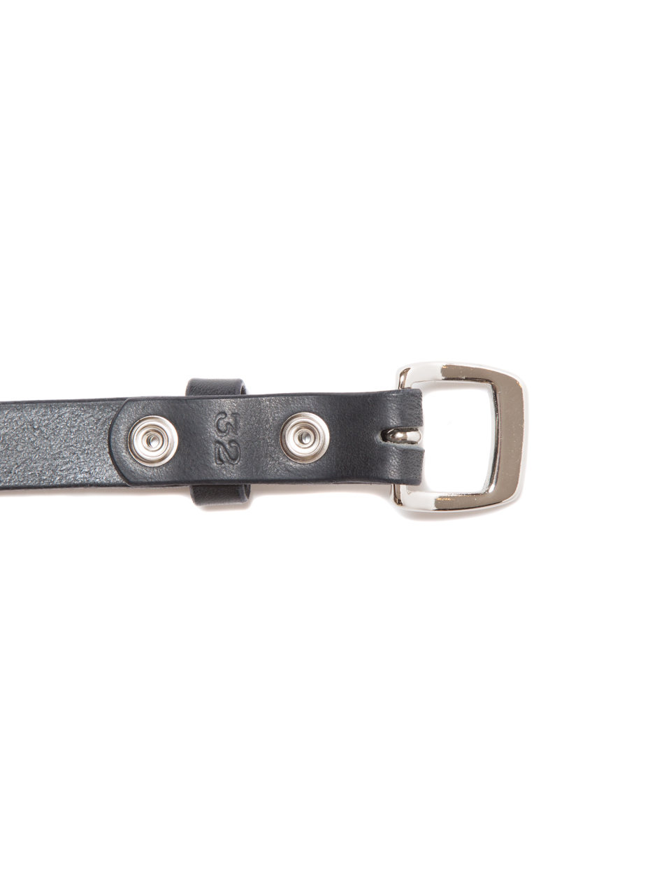 ANTIDOTE BUYERS CLUB Narrow Harness Leather Belt (Black) RX-105 公式通販