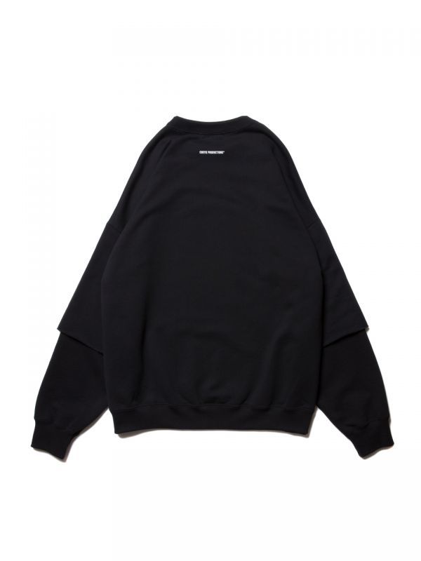 plain black crew neck jumper