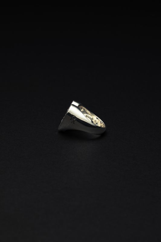 ANTIDOTE BUYERS CLUB Engraved Heart Ring (Silver) RX-711-1 公式通販