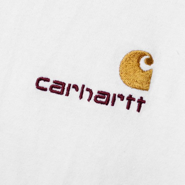 CARHARTT WIP S/S AMERICAN SCRIPT T-SHIRT (White) A182011 公式通販