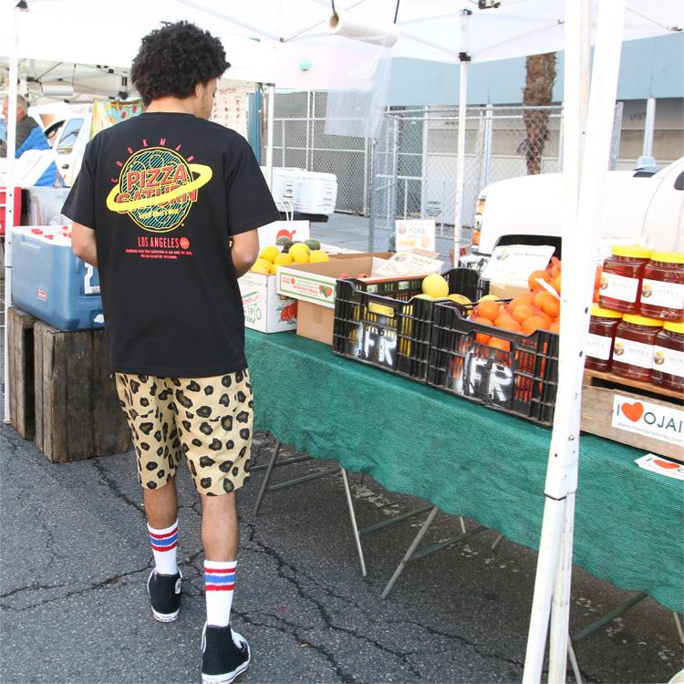 COOKMAN Chef Short Pants Big Leopard 
