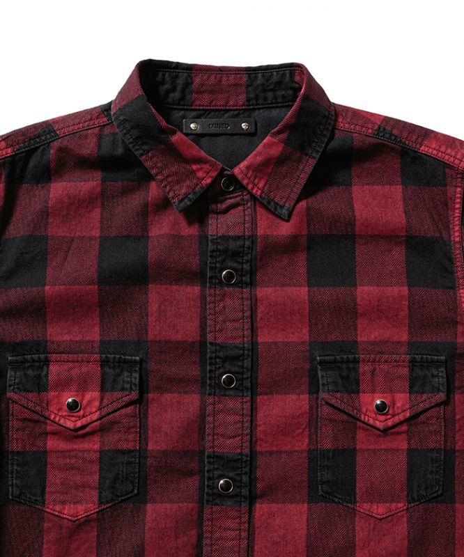 MINEDENIM Buffalo Check Denim Western SH (RPT) 2009-5002 公式通販