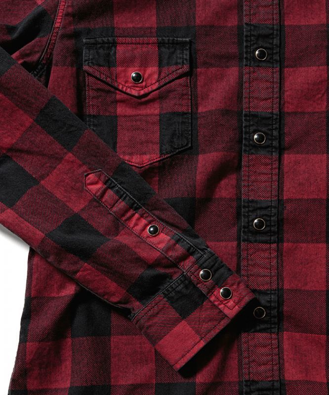 MINEDENIM Buffalo Check Denim Western SH (RPT) 2009-5002 公式通販