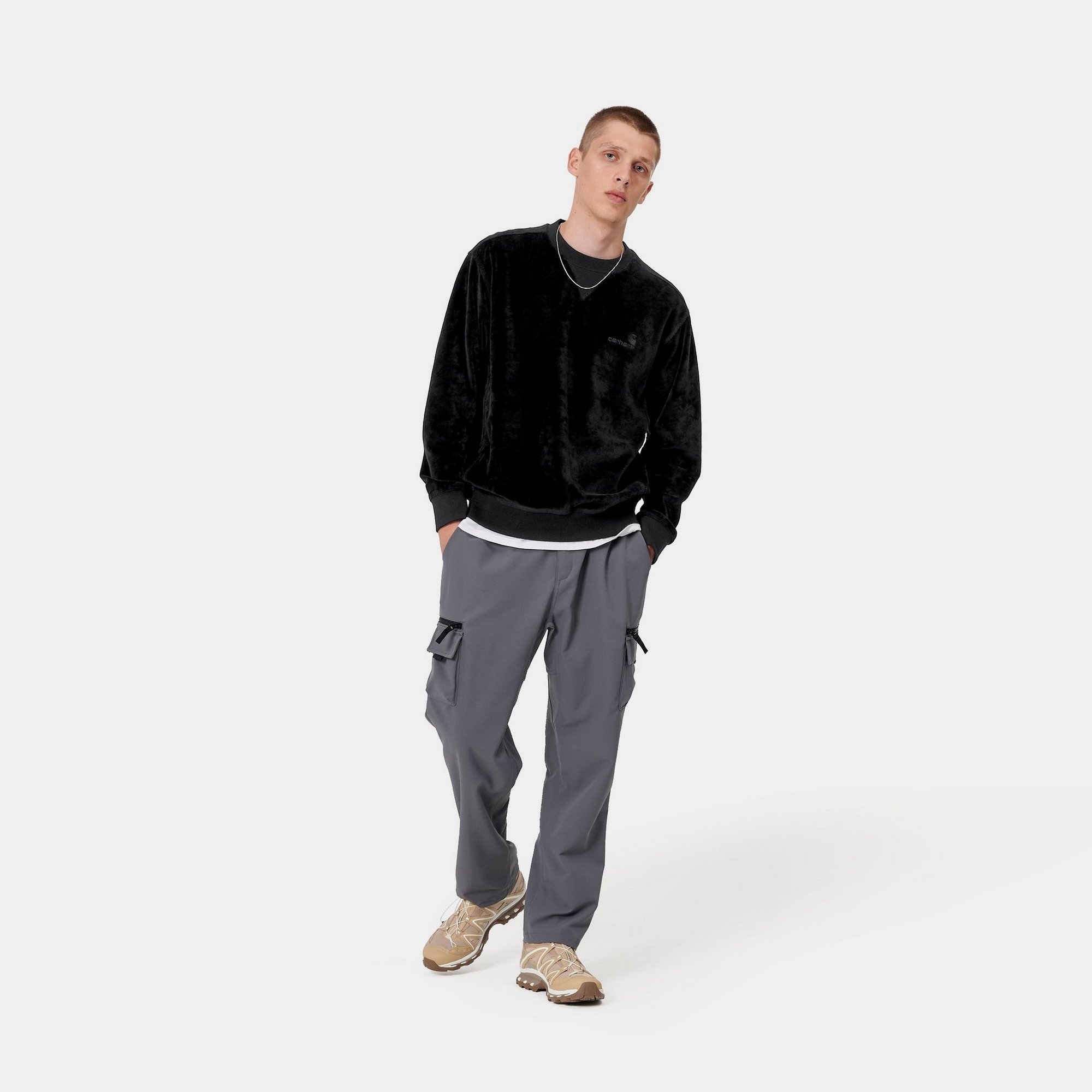 CARHARTT WIP UNITED SCRIPT SWEATSHIRT (Black) I028275 公式通販