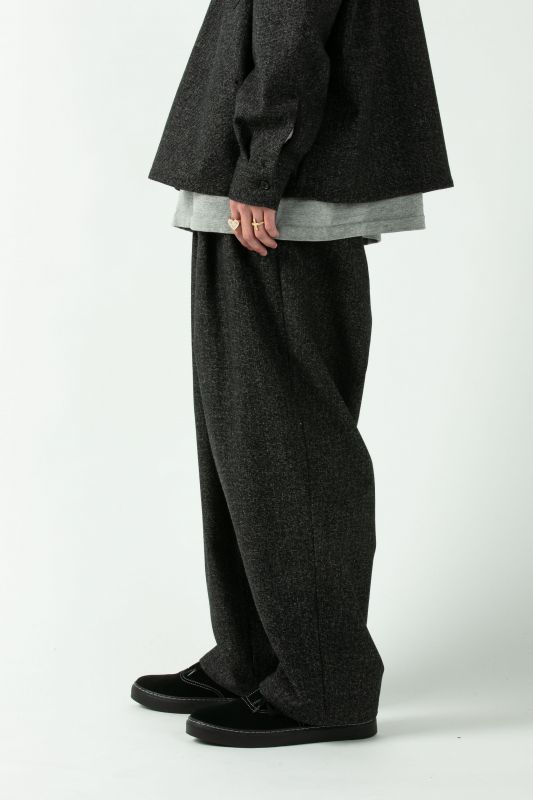 COOTIE Melange Wool 2 Tuck Trousers (Melange) CTE-20A107 公式通販