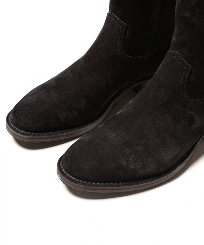 MINEDENIM nonnative × MINEDENIM Side Zip Boots (BLK) NNT-BT002 