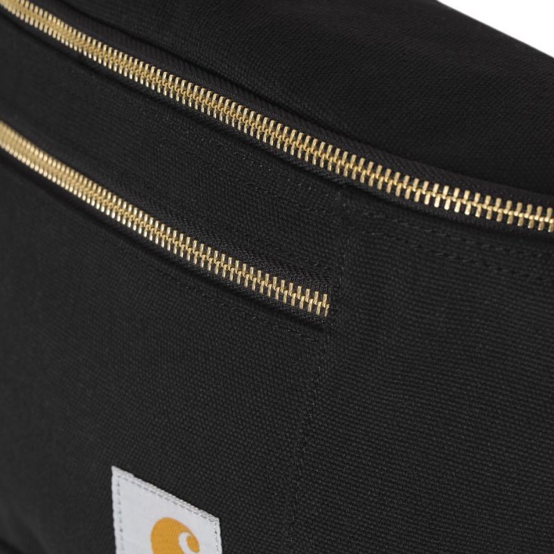 CARHARTT WIP CANVAS HIP BAG (Black/Black) I028728 公式通販