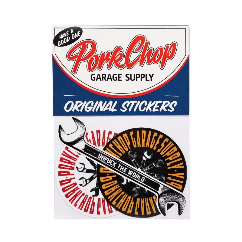 PORKCHOP GARAGE SUPPLY Wrench STICKER SET P0081 公式通販