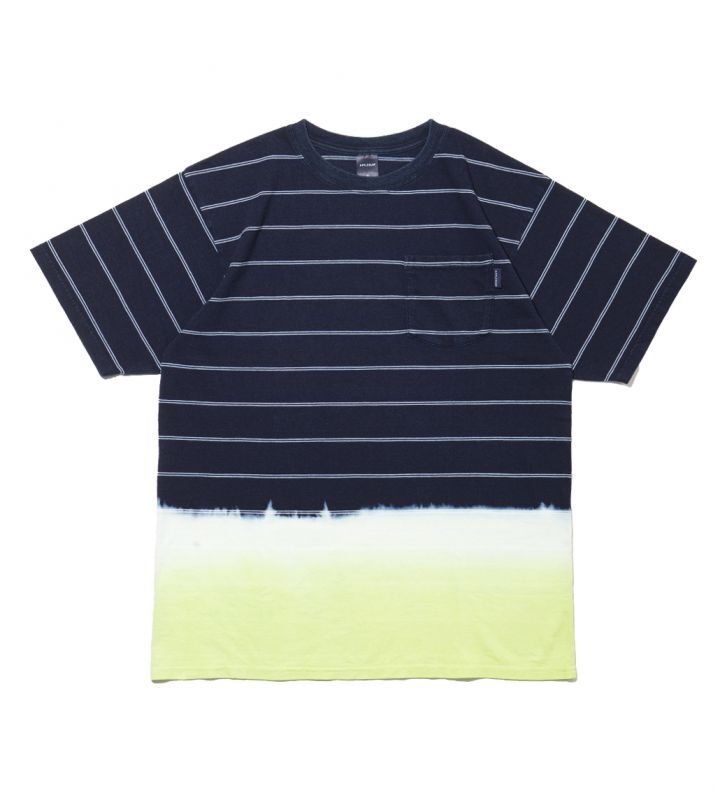 APPLEBUM Dyed Border T-shirt (Navy) 2111121 公式通販 APPLEBUM Dyed Border T-shirt (Navy) 2111121 公式通販