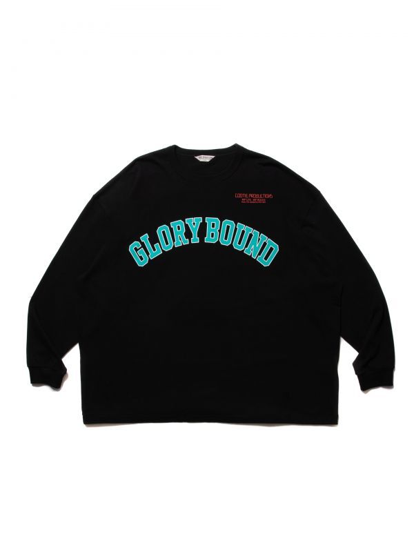 COOTIE Print Oversized L/S Tee (GLORY BOUND) (Black) CTE-21S330 