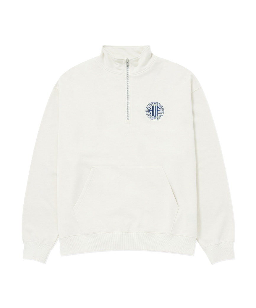 HUF ハーフジップ パーカー | hartwellspremium.com