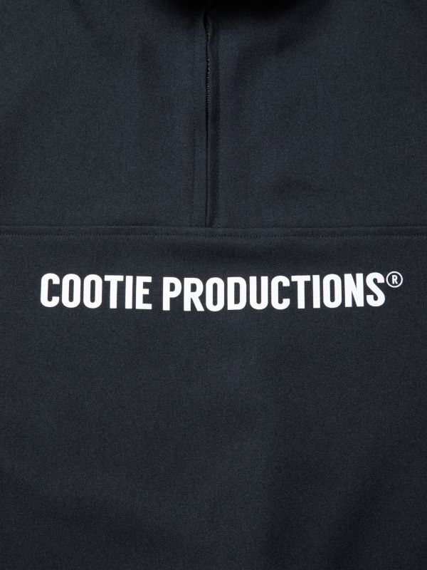 COOTIE Polyester Twill Half Zip L/S Tee (Black) CTE-21A310 公式通販