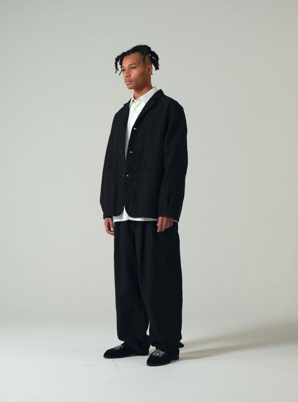 COOTIE Silknep Back Twill Lapel Jacket (Black) CTE-21A201 公式通販