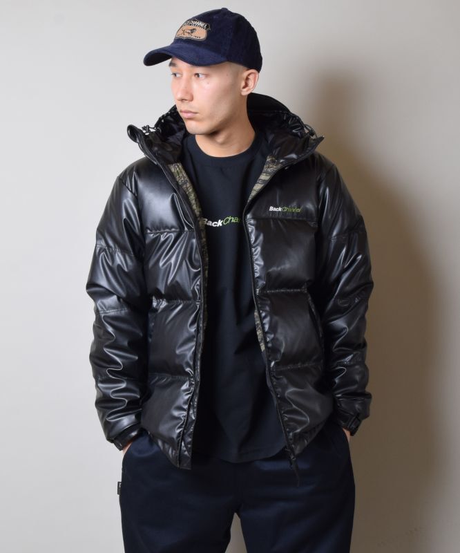 Back Channel Back Channel × NANGA HOODED DOWN JACKET (BLACK 