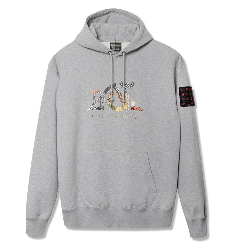 Back Channel Back Channel Raidback Fabric Pullover Parka Mix Grey 公式通販