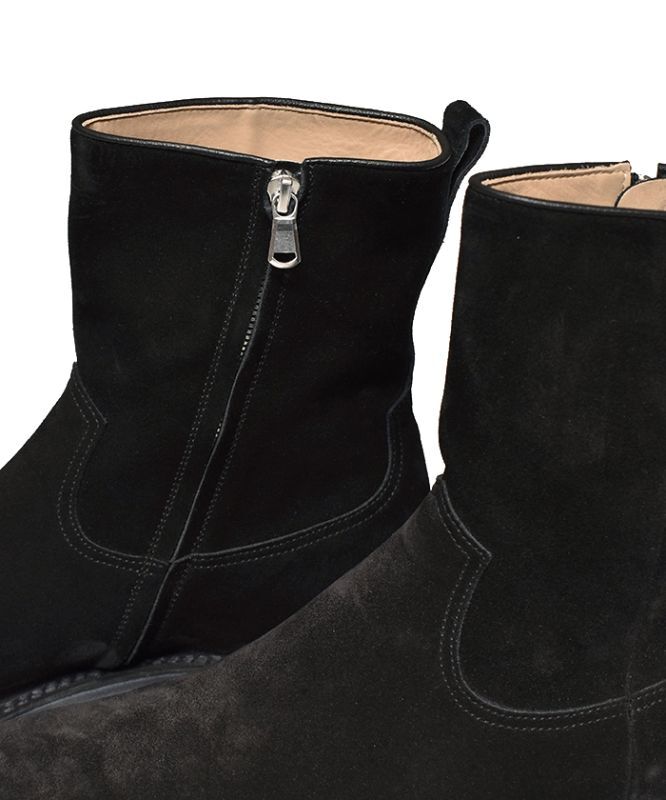 MINEDENIM nonnative × MINEDENIM Side Zip Boots (BLK) NNT-BT003 