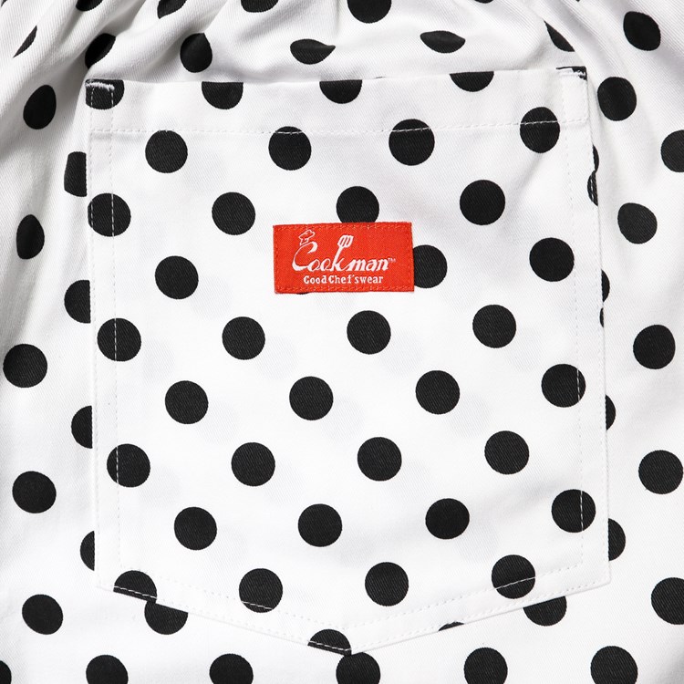 COOKMAN シェフパンツ Chef Pants Dots White (White) 231-21802 公式通販