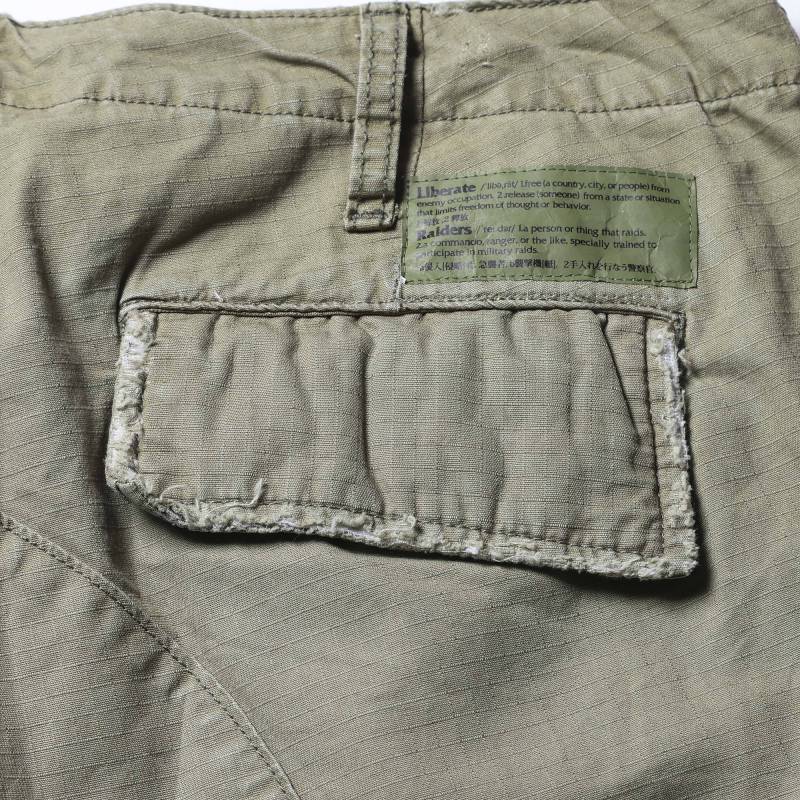 Liberaiders REPAIRED RIP STOP PANTS (OLIVE) 717062201 公式通販