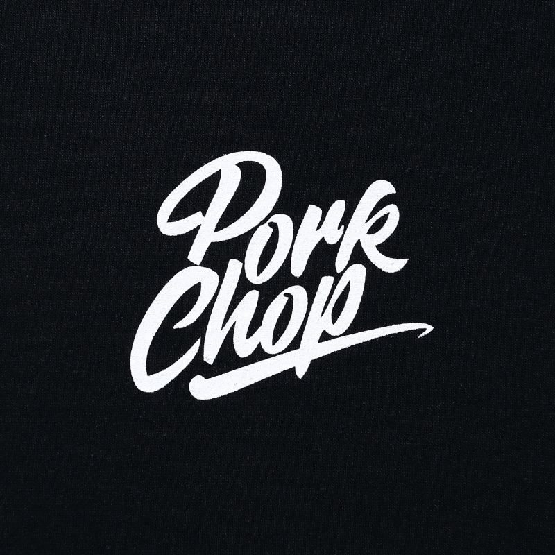 PORKCHOP GARAGE SUPPLY CIRCLE SCRIPT HOODIE (BLACK) p0177 公式通販