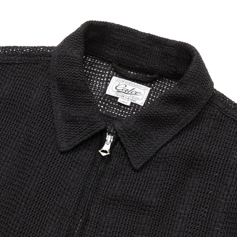 CALEE L/C Leno cloth filament swing top (Black) CL-22SS002LENO 