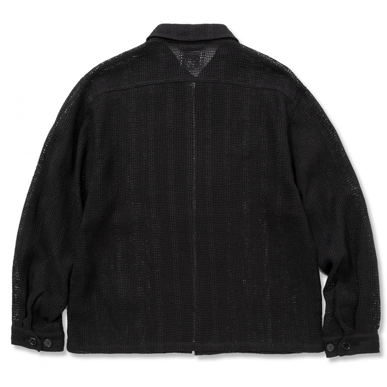 CALEE L/C Leno cloth filament swing top (Black) CL-22SS002LENO 