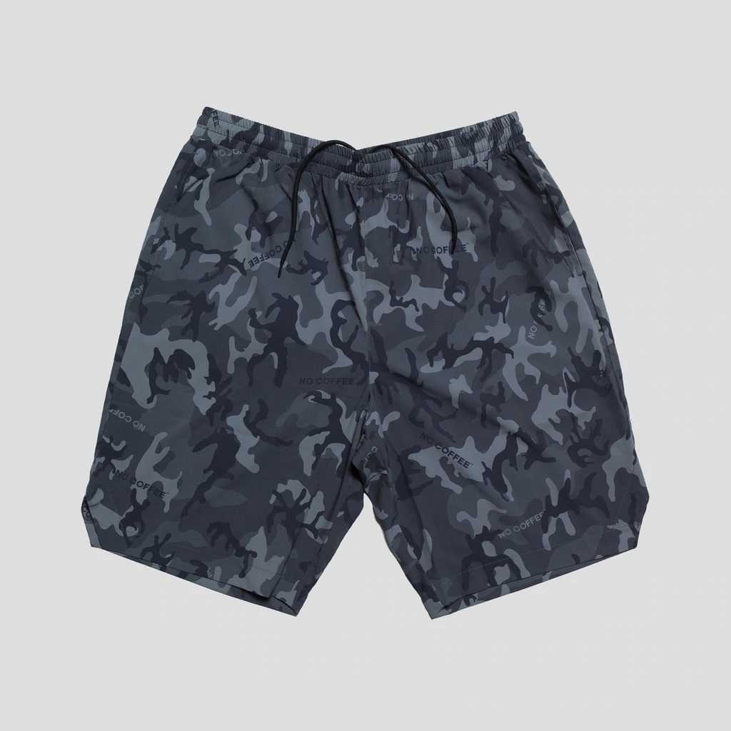 NC by NO COFFEE エステル イージーショートパンツ (GRAY CAMO) NCL