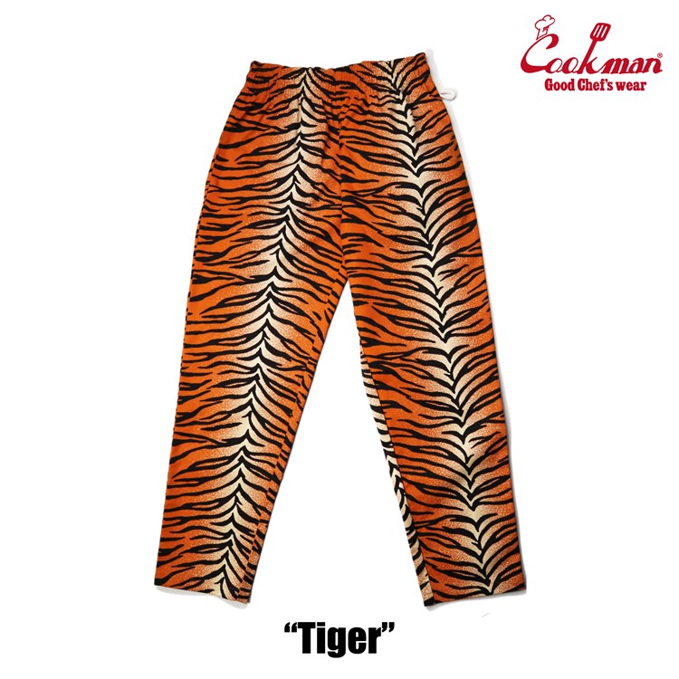 COOKMAN シェフパンツ Chef Pants Tiger (Orange) 231-21883 公式通販