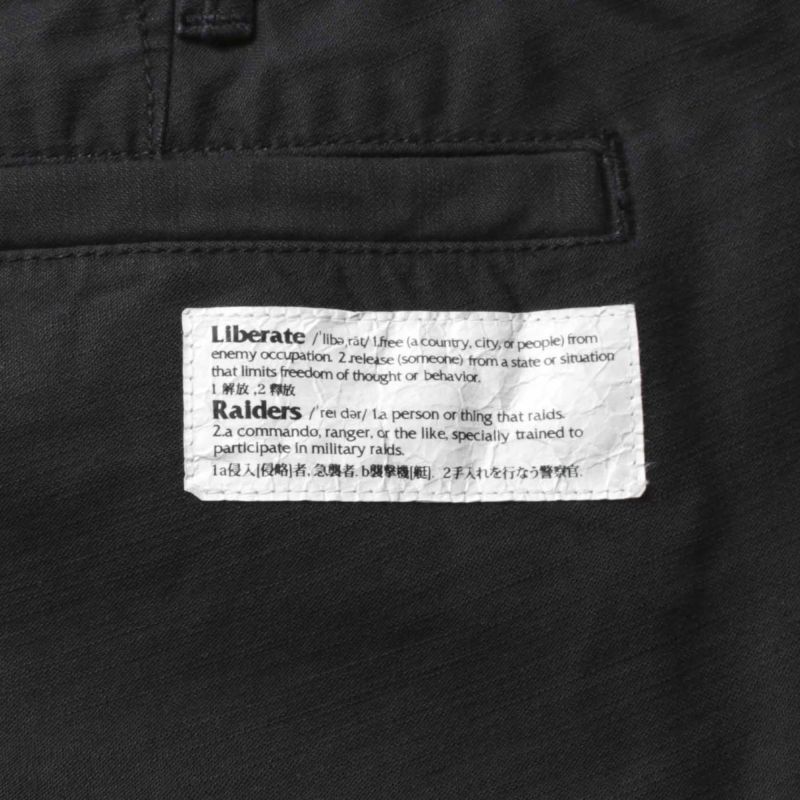 Liberaiders【再入荷】6 POCKET ARMY PANTS (NAVY) 717012201